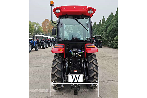 Ширина колеи: 1200 мм