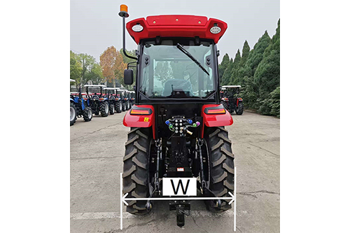 Ширина колеи: 1300 мм